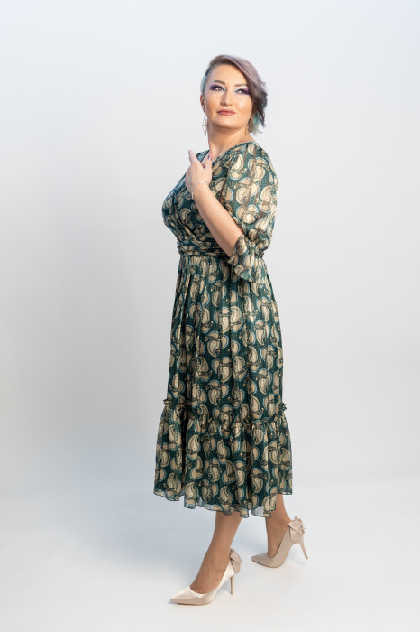 Rochie 1602 imprimeu Leonard [2]