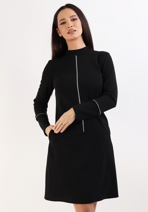 Rochie 1616 neagra Moze [4]