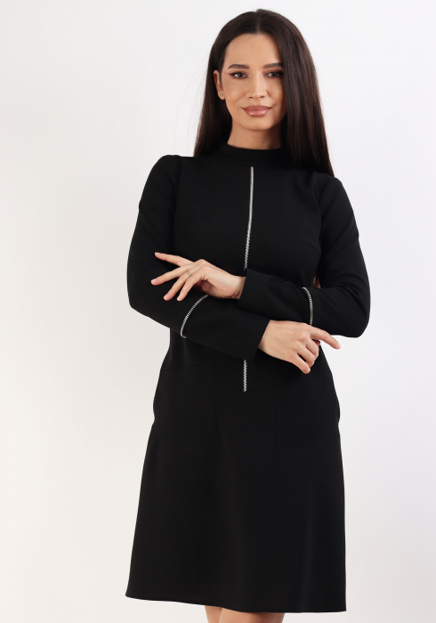 Rochie 1616 neagra Moze