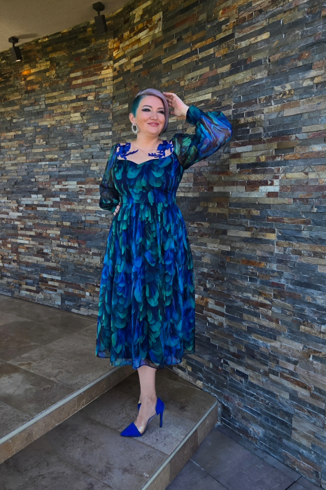 Rochie 1620 imprimata Leonard [4]