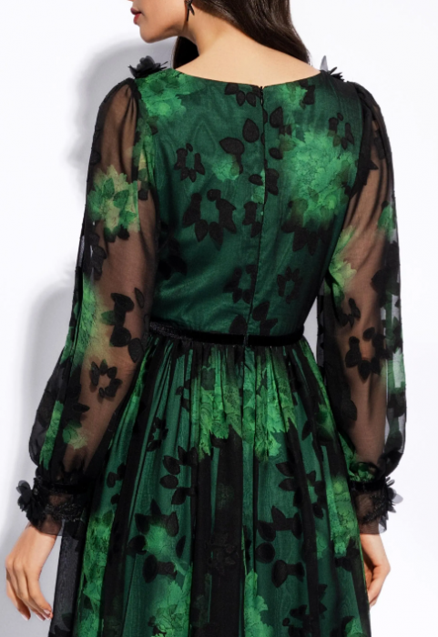 Rochie 1620 verde Leonard [6]