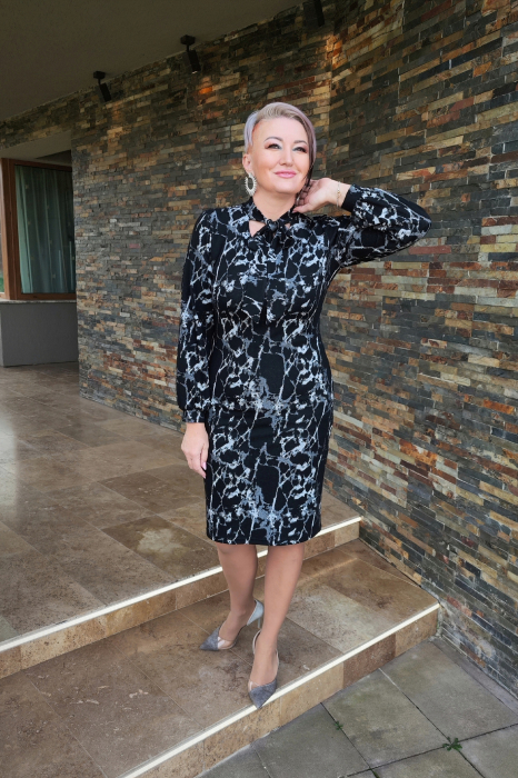 Rochie 1628 gri Leonard [6]