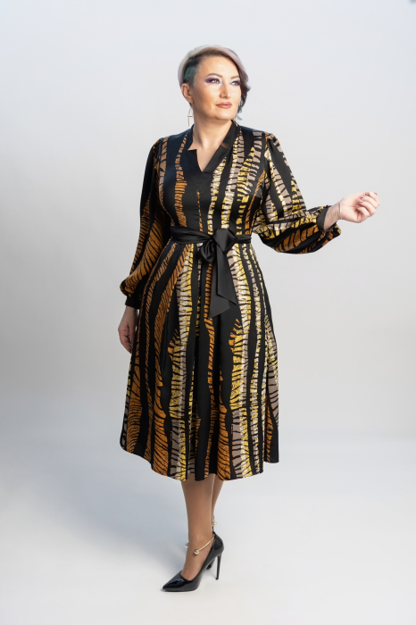 Rochie 1660 imprimeu Leonard [2]