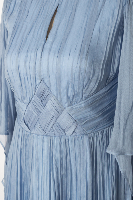 Rochie 167 blue matase naturala Viada [4]