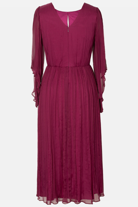 Rochie 167 ciclame matase naturala Viada [3]