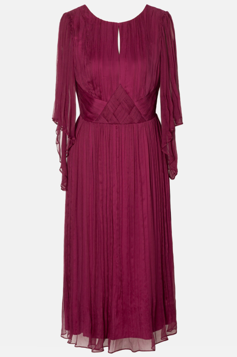 Rochie 167 ciclame matase naturala Viada [4]