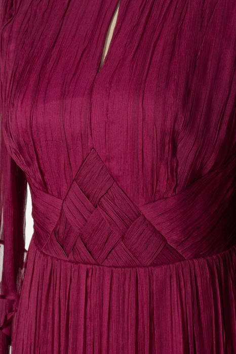 Rochie 167 ciclame matase naturala Viada [2]