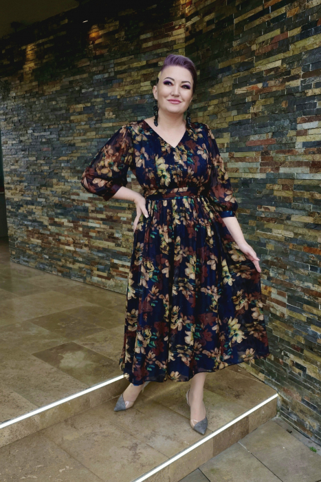 Rochie 1681 inflorata Leonard [3]