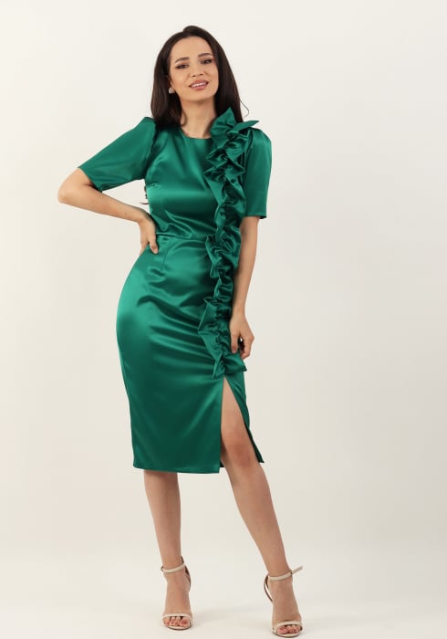 Rochie 1681 verde Moze