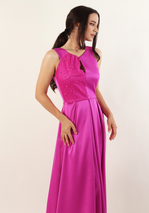 Rochie 1705 fuxia Moze [3]