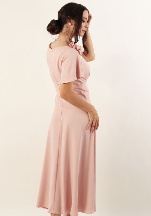 Rochie 1707 pudra Moze [4]