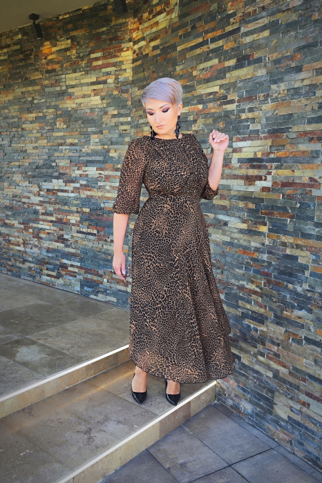 Rochie 1736 leopard Leonard [5]