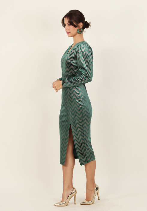 Rochie 1766 verde Moze [3]