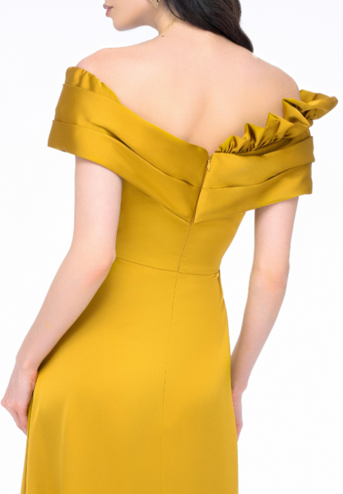 Rochie 1773 mustar Leonard [5]