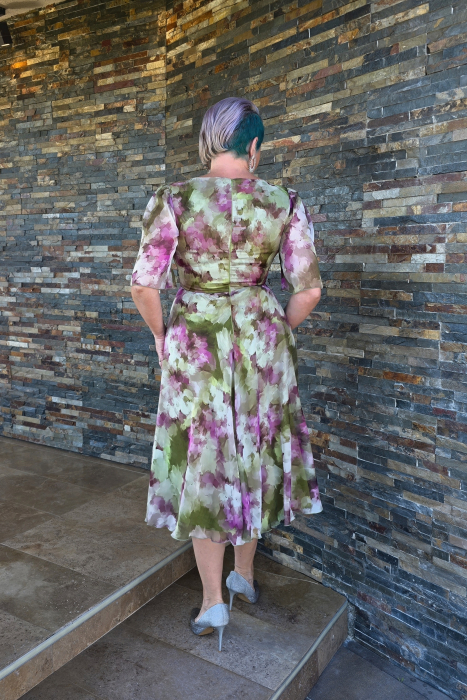 Rochie 1778 voal imprimat Leonard [6]