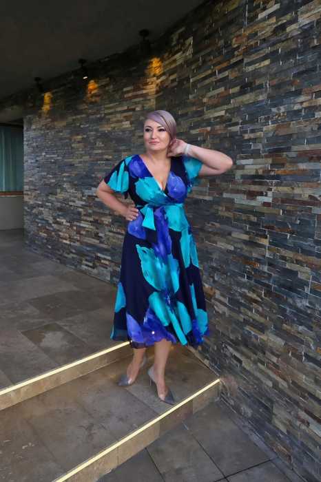 Rochie 1790 flori Leonard [3]