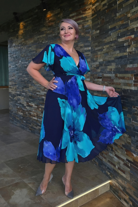 Rochie 1790 flori Leonard [5]