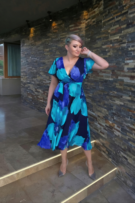Rochie 1790 flori Leonard [8]