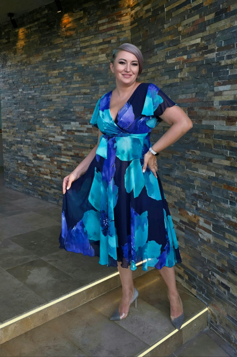 Rochie 1790 flori Leonard [7]