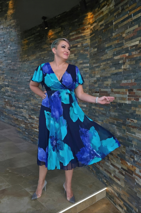 Rochie 1790 flori Leonard [2]