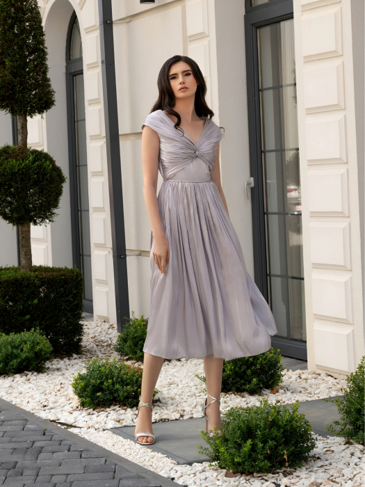 Rochie 1792 argintie Leonard