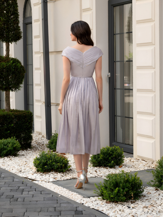 Rochie 1792 argintie Leonard [2]