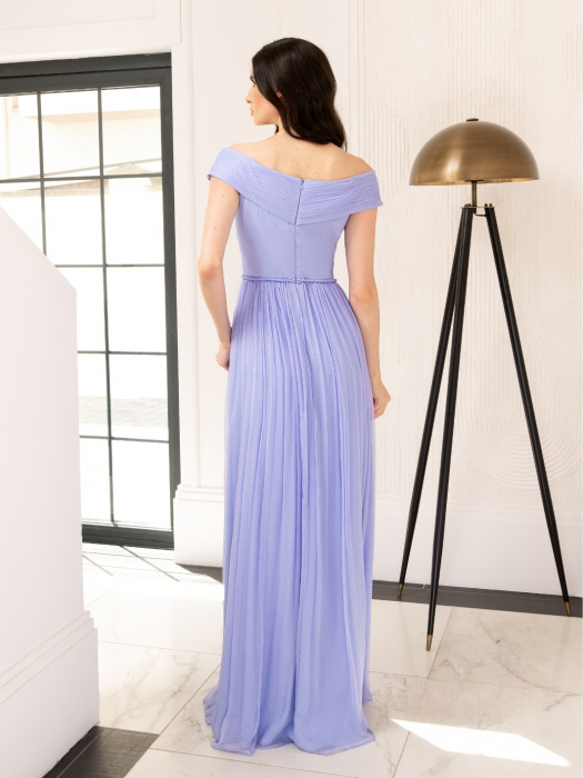 Rochie 1796 lavanda matase naturala Leonard [2]