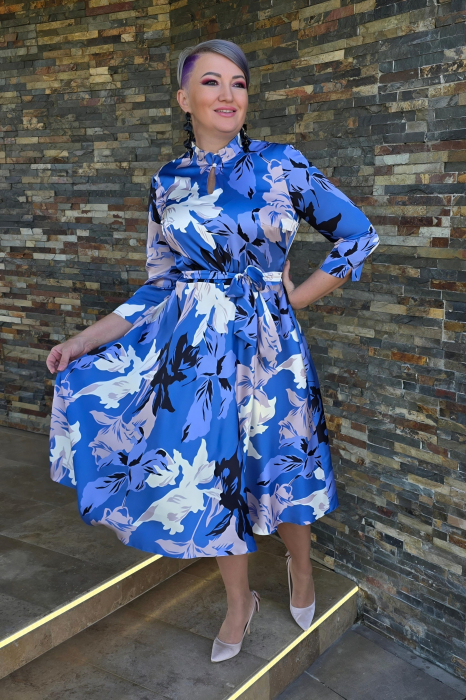 Rochie 1836 imprimata Leonard [4]