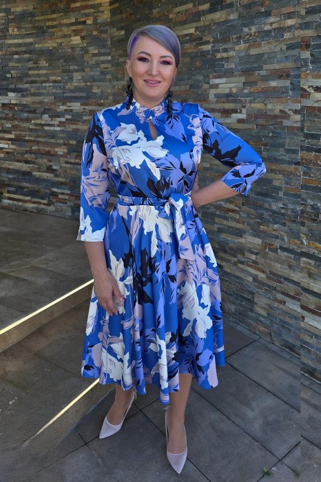 Rochie 1836 imprimata Leonard [7]