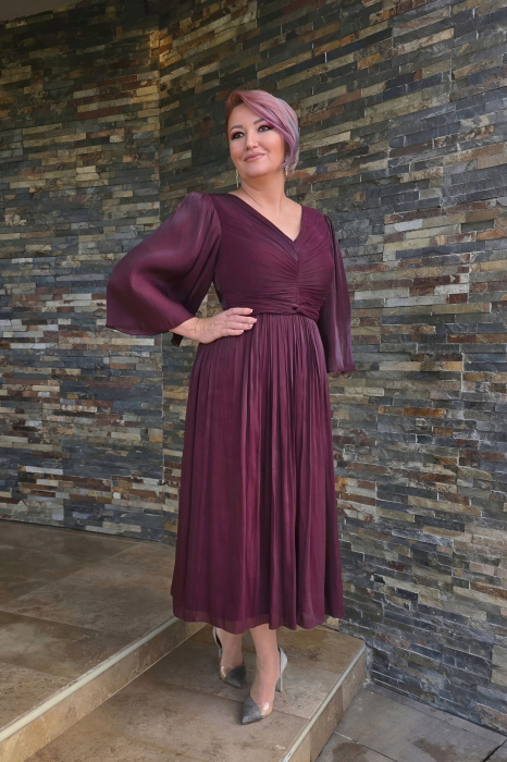 Rochie 1843 bordo Leonard 52 [2]