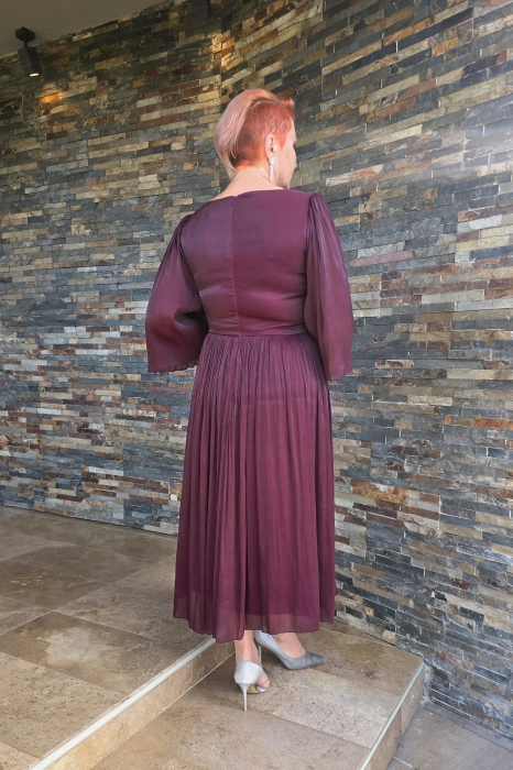 Rochie 1843 bordo Leonard 52 [5]