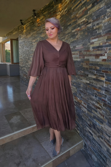 Rochie 1843 maro Leonard [4]