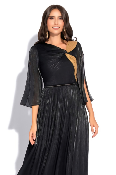 Rochie 1899 negru/auriu Leonard [2]