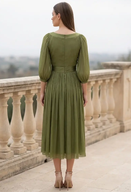Rochie 1941 verde Leonard [2]