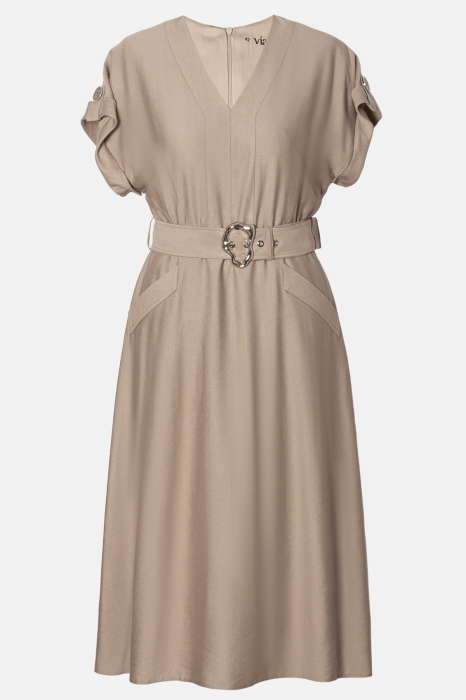Rochie 203 bej curea Viada [2]
