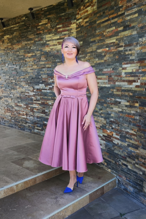 Rochie 2085 pudra MBG [4]