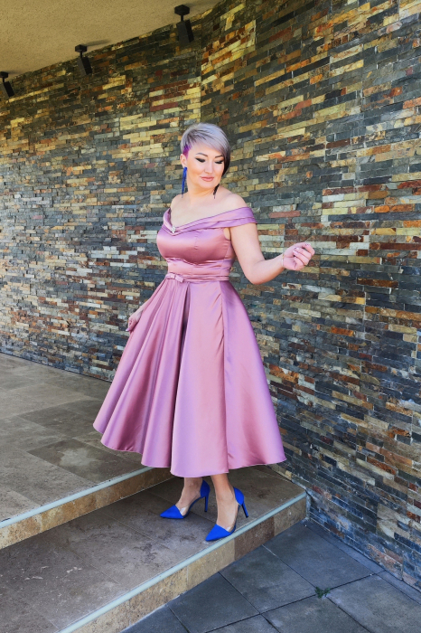 Rochie 2085 pudra MBG [3]