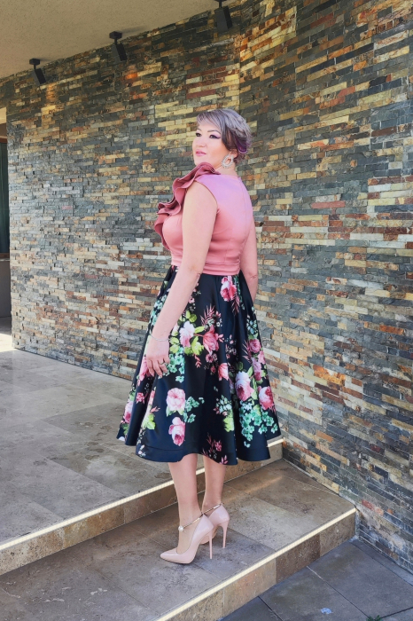 Rochie 2086 pudra MBG 40 [7]