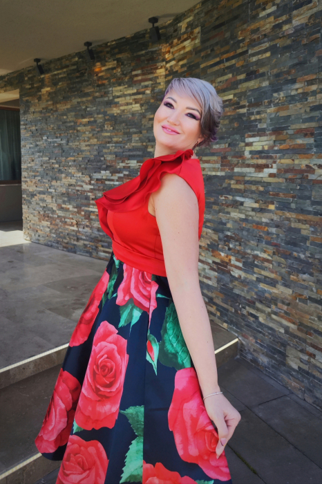Rochie 2086 rosie MBG 38 [9]