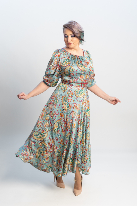 Rochie 2088 imprimata Fany Lux [7]