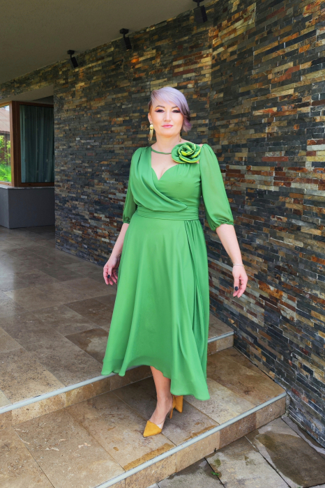 Rochie 2116 verde Fany Lux [5]