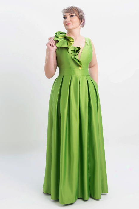 Rochie 2117 verde Fany Lux [5]