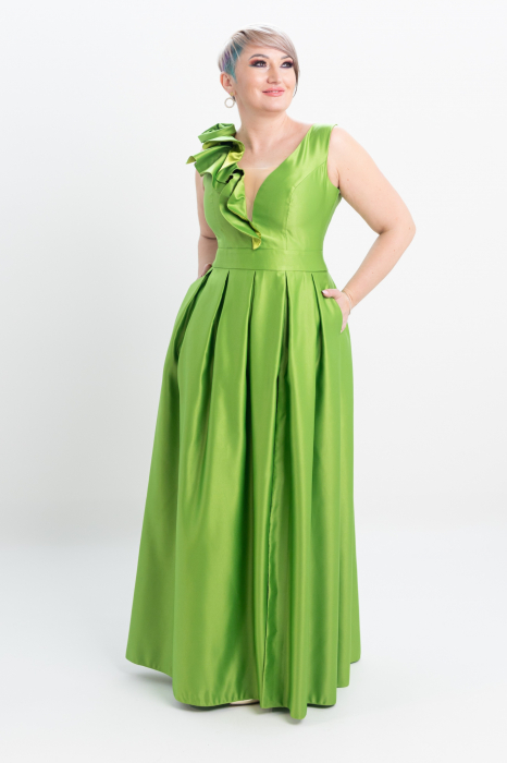 Rochie 2117 verde Fany Lux [3]