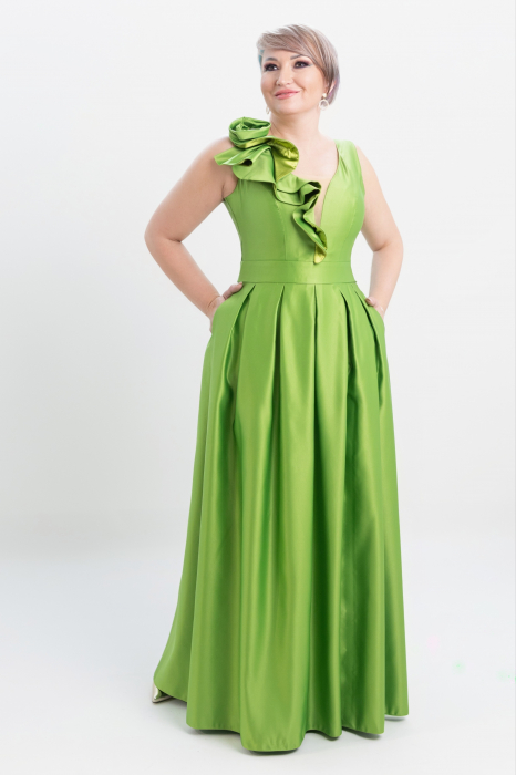 Rochie 2117 verde Fany Lux [4]