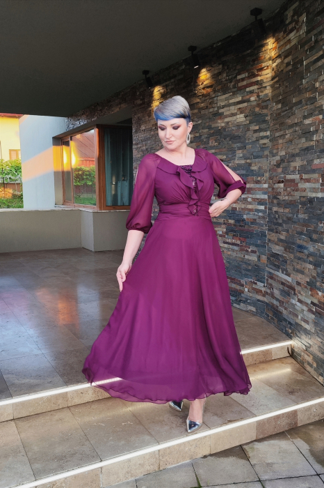 Rochie 2118 mov Fany Lux [5]
