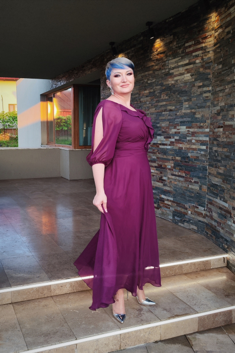 Rochie 2118 mov Fany Lux [7]
