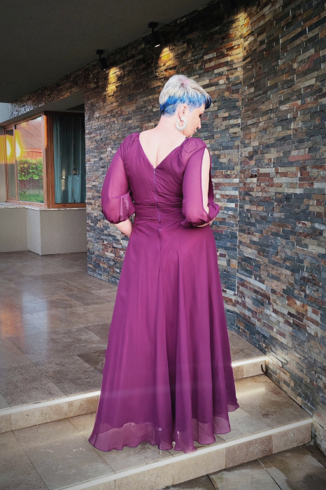 Rochie 2118 mov Fany Lux [8]