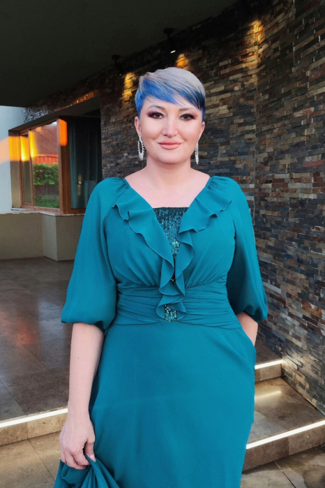 Rochie 2118 turquaz Fany Lux [5]