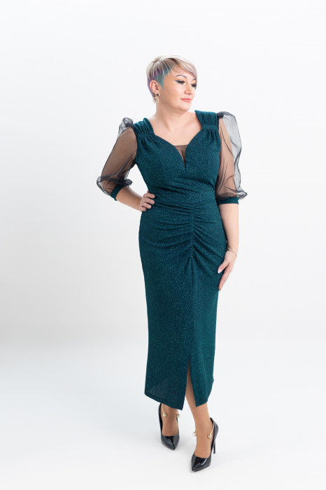 Rochie 2119 verde Fany Lux [3]