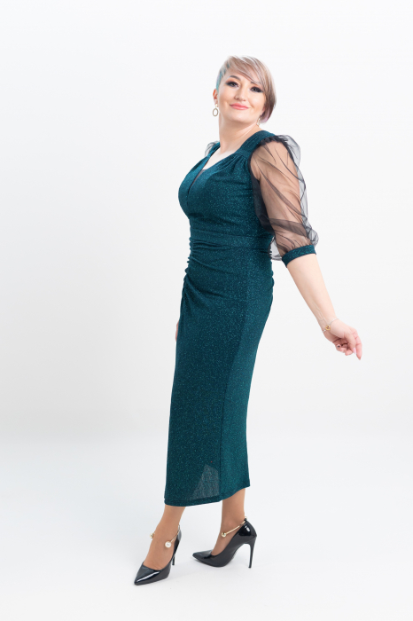 Rochie 2119 verde Fany Lux [2]